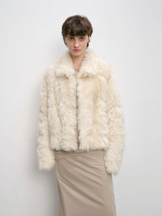 Blackmoon Berlin Tuscan Wool Sheepskin Coat