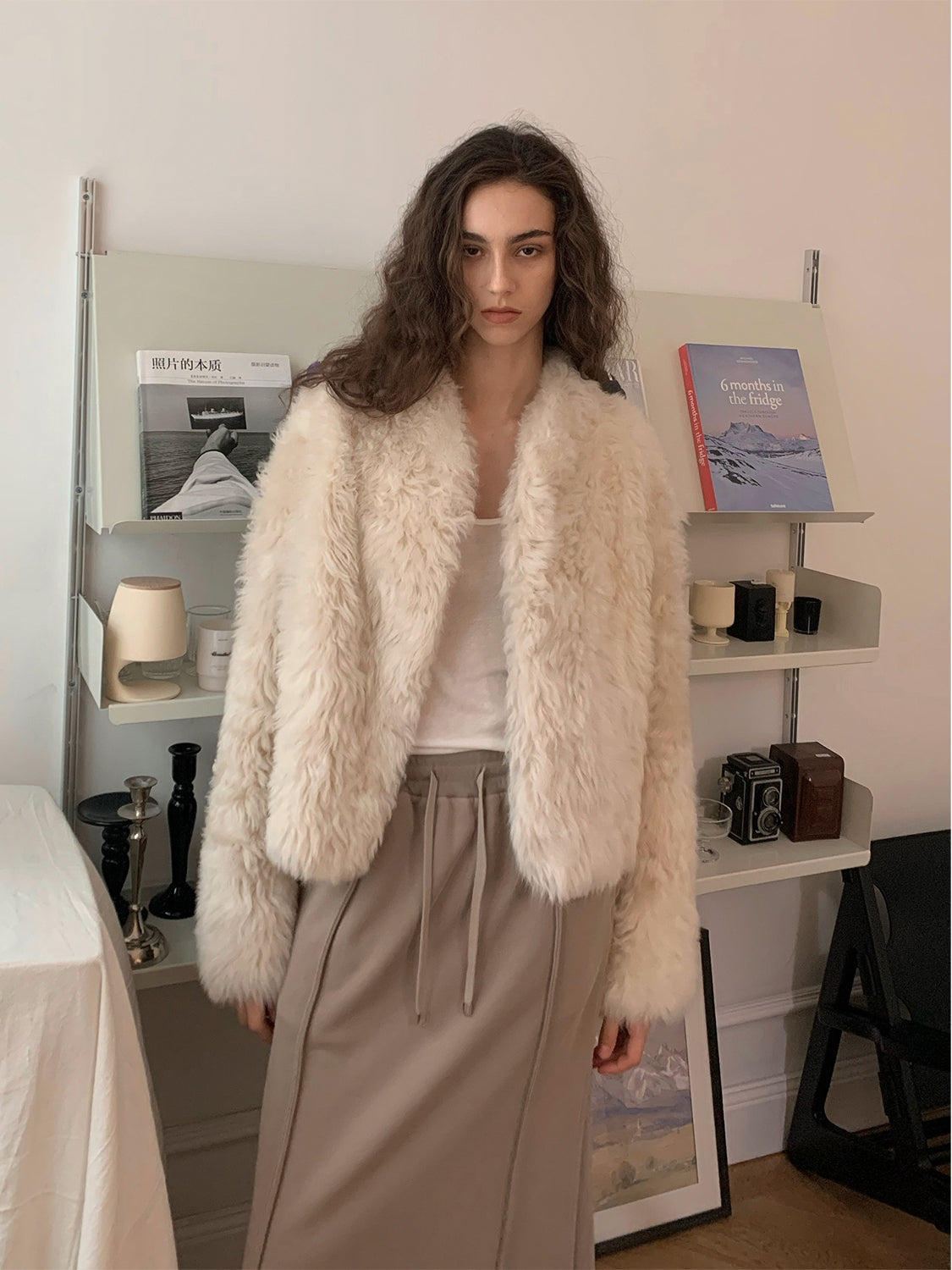 Morning Mist Fairy Tuscan Sheepskin Coat