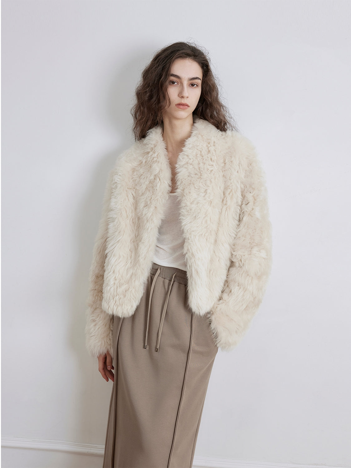 Morning Mist Fairy Tuscan Sheepskin Coat