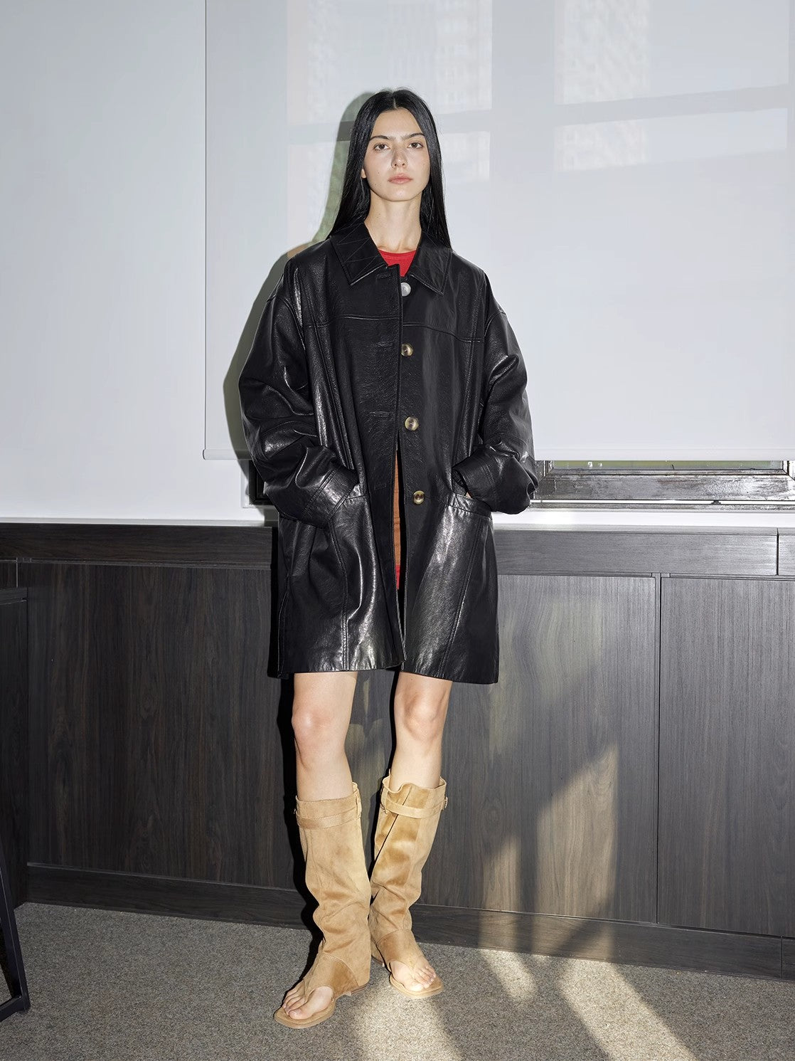Notting Hill Diary Limited Edition Waxed Goat Leather Jacket
