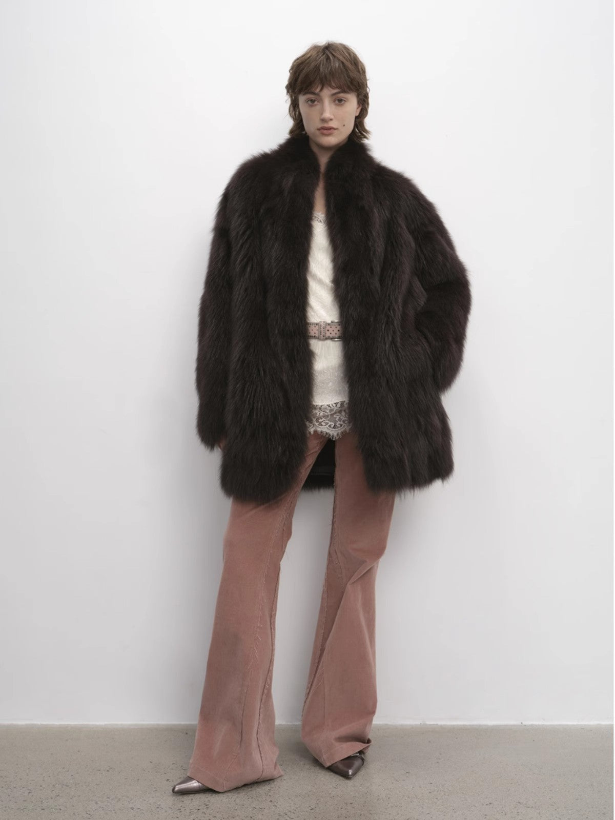 Light Years Away Crown Grade Fox Fur Jacket
