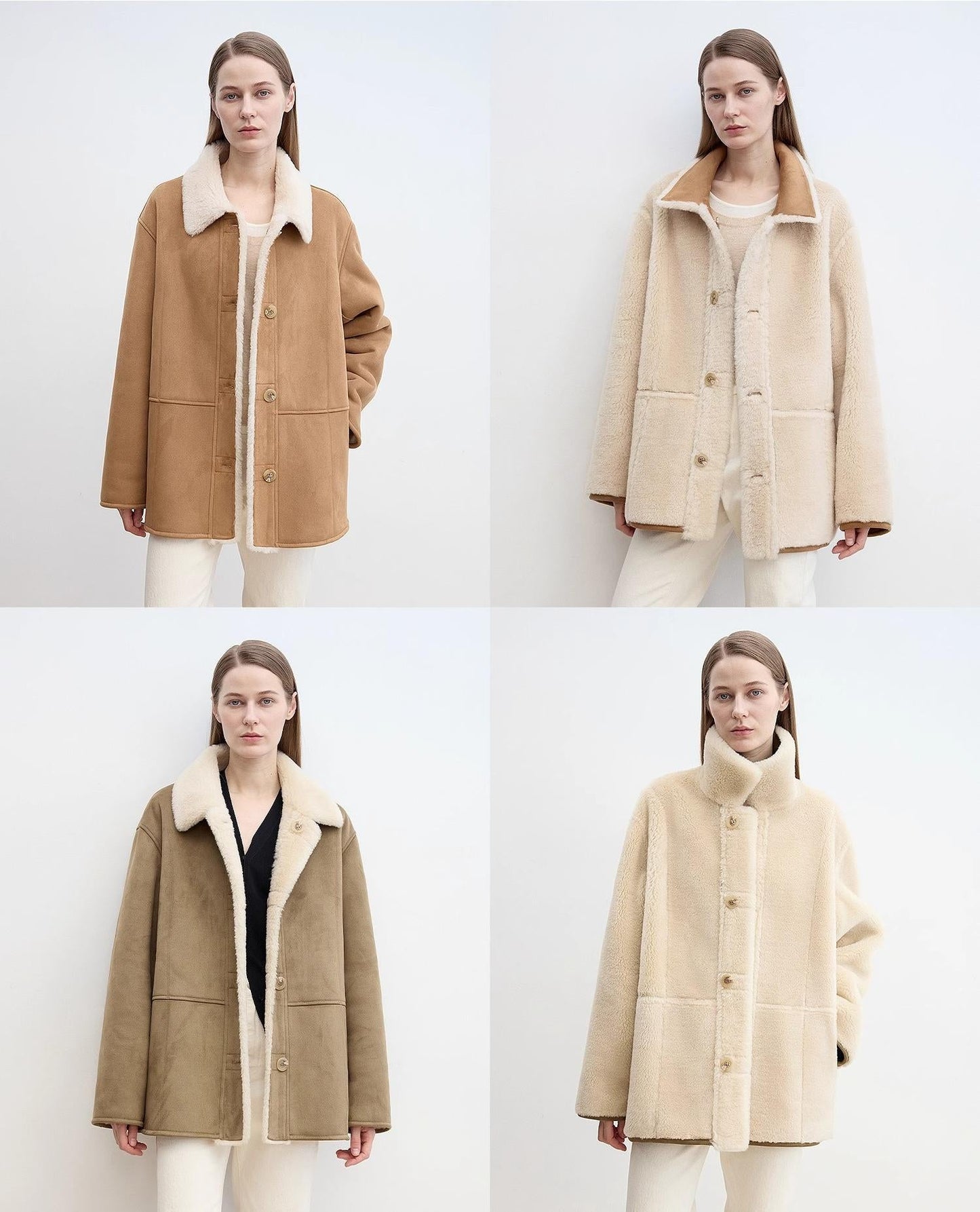 “Vintage Manor” Shearling Jacket