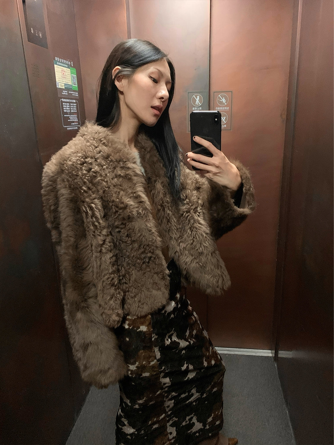 Morning Mist Fairy Tuscan Sheepskin Coat