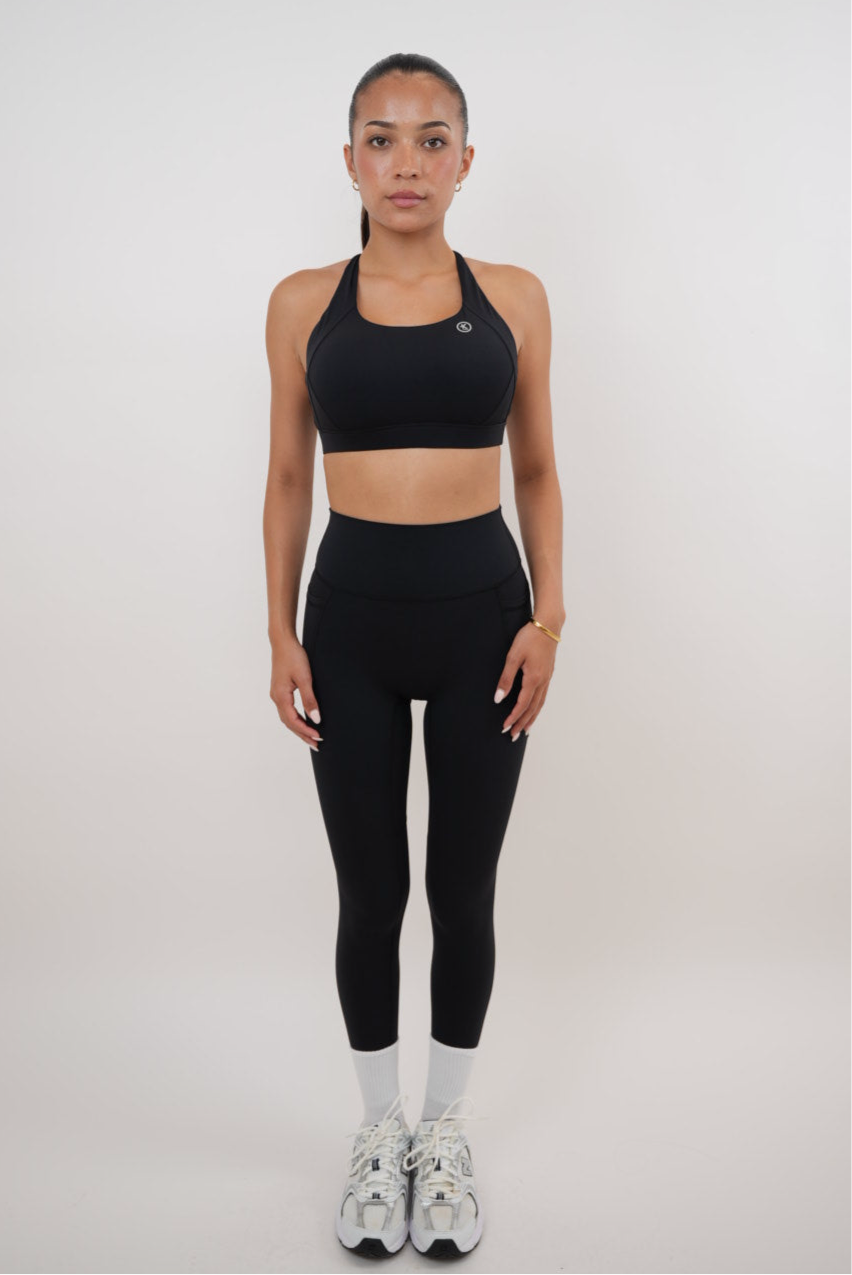 I Am Glowing Black Quick Dry Butter Soft Legging