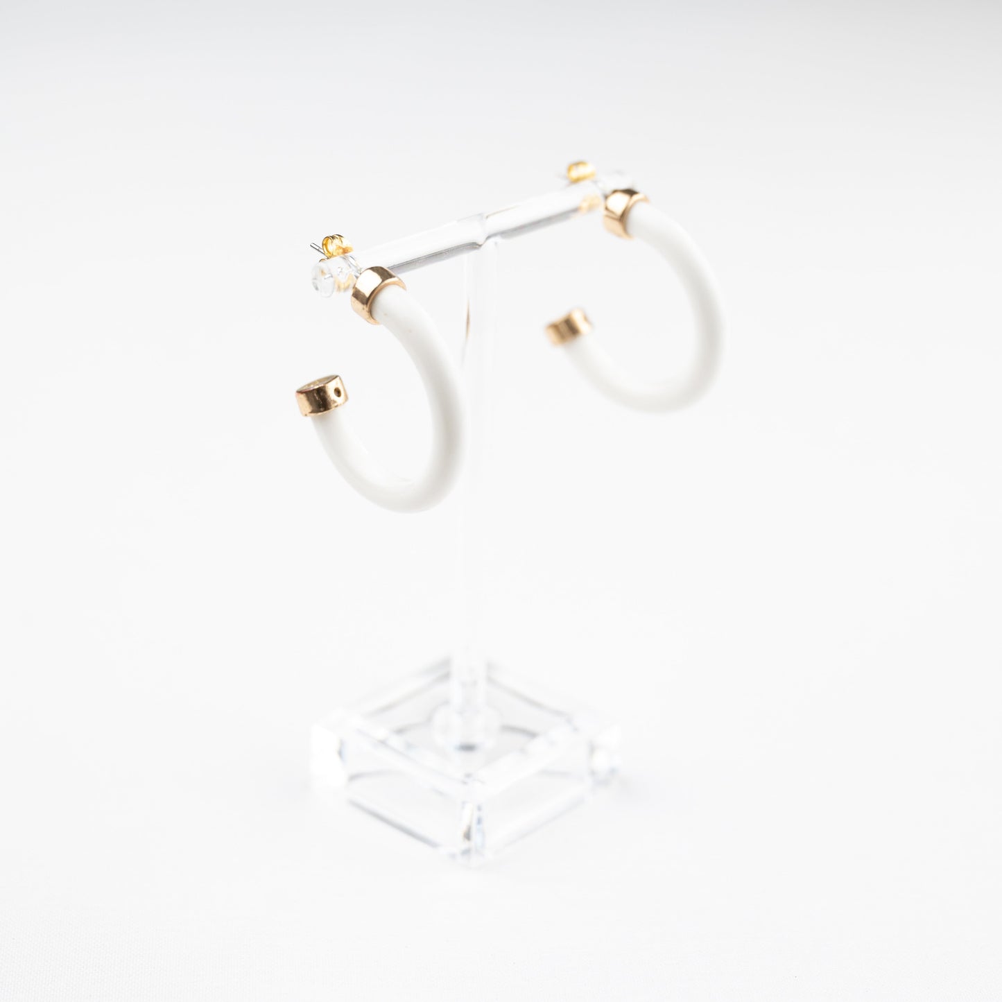 Mini Hoops - White