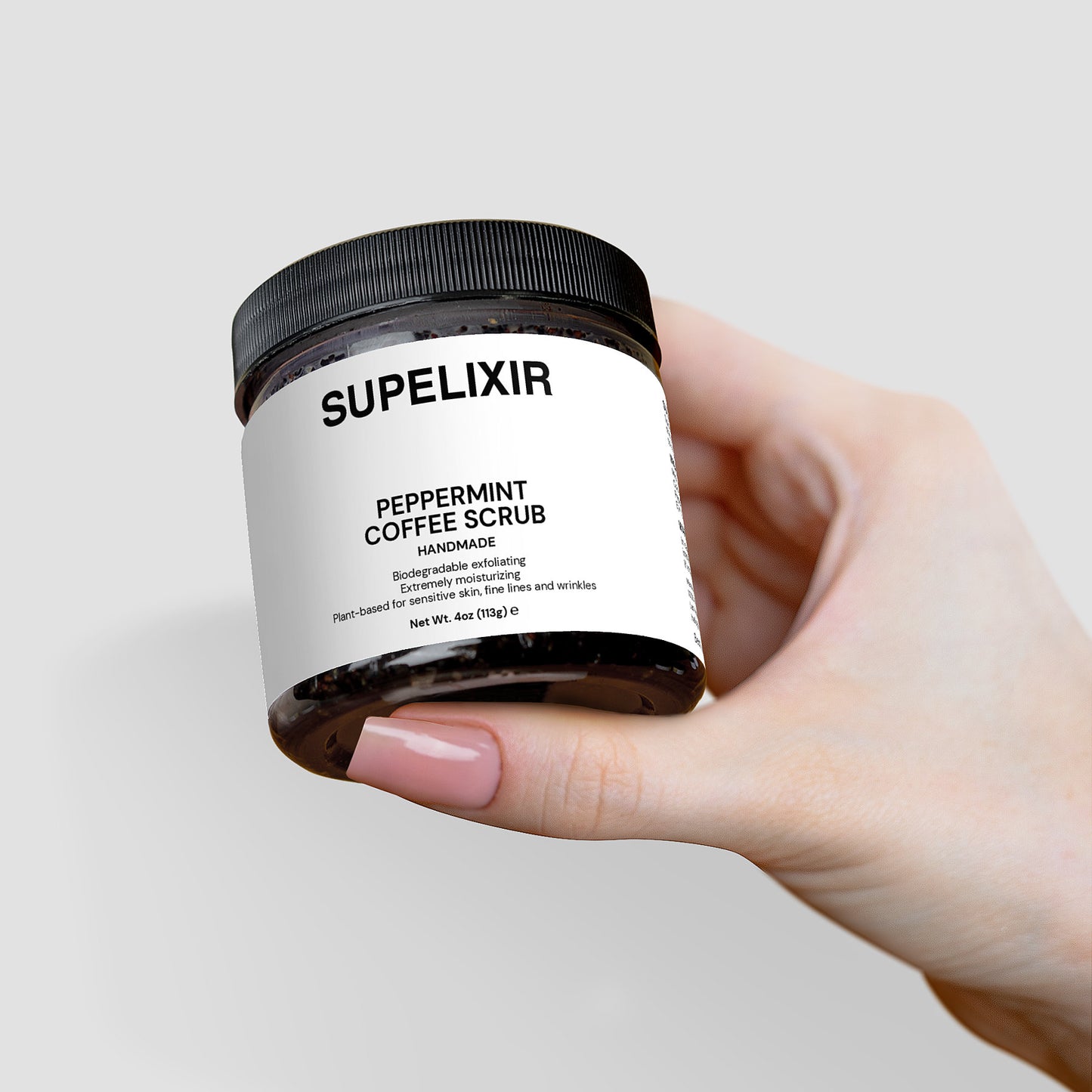 Peppermint Coffee Scrub