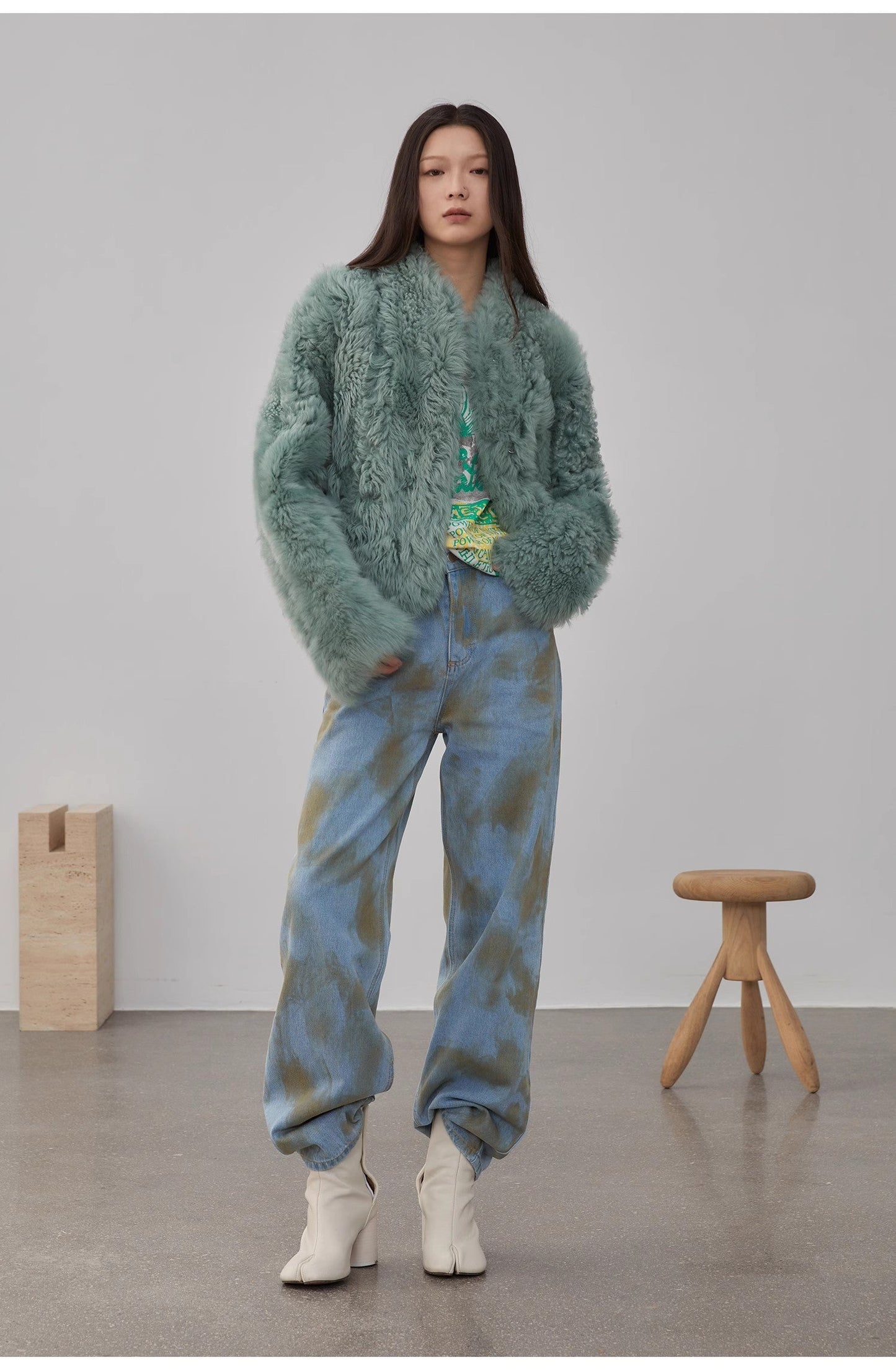 Sea of Love Accompaniment Tuscan Sheepskin Coat