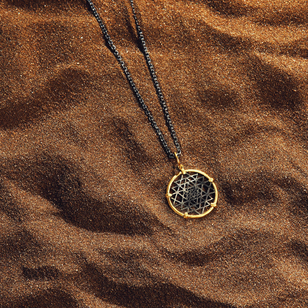 Spiritual Abundance - Sri Yantra Pendant Necklace