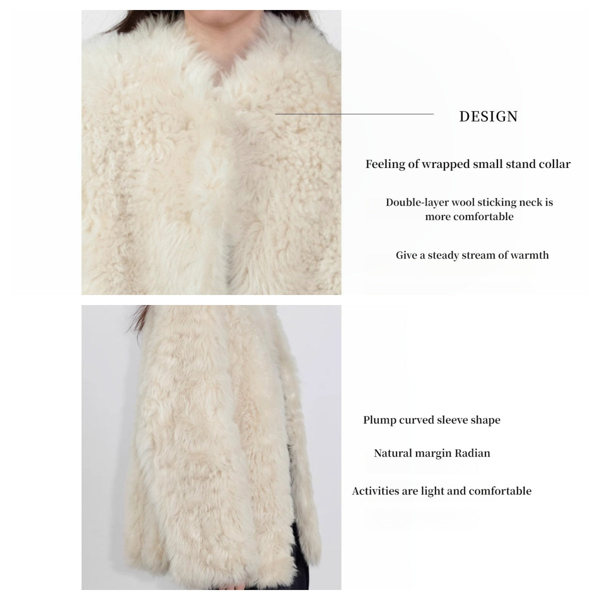 Sea of Love Accompaniment Tuscan Sheepskin Coat
