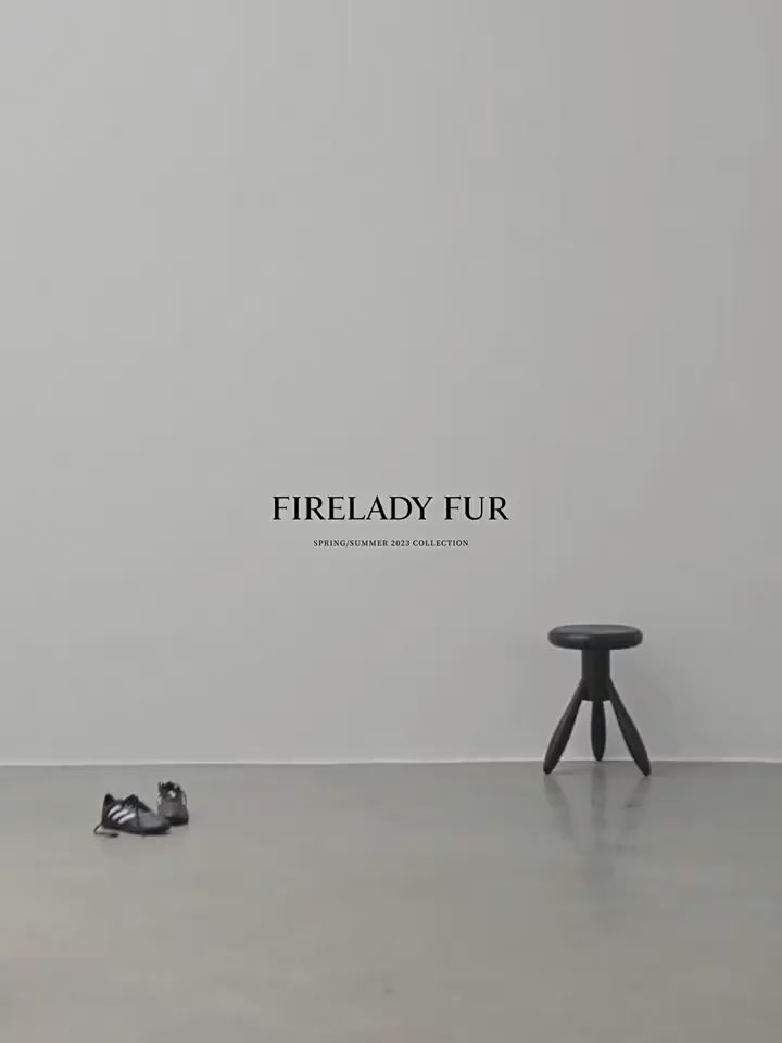 Black Sugar Champagne Fox Fur Coat