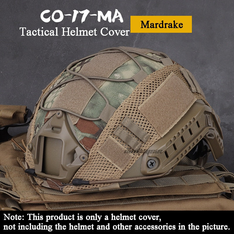 Tactical Helmet Cover for Fast MH PJ BJ Helmet Airsoft Paintball Army Helmet Cover Military Accessories