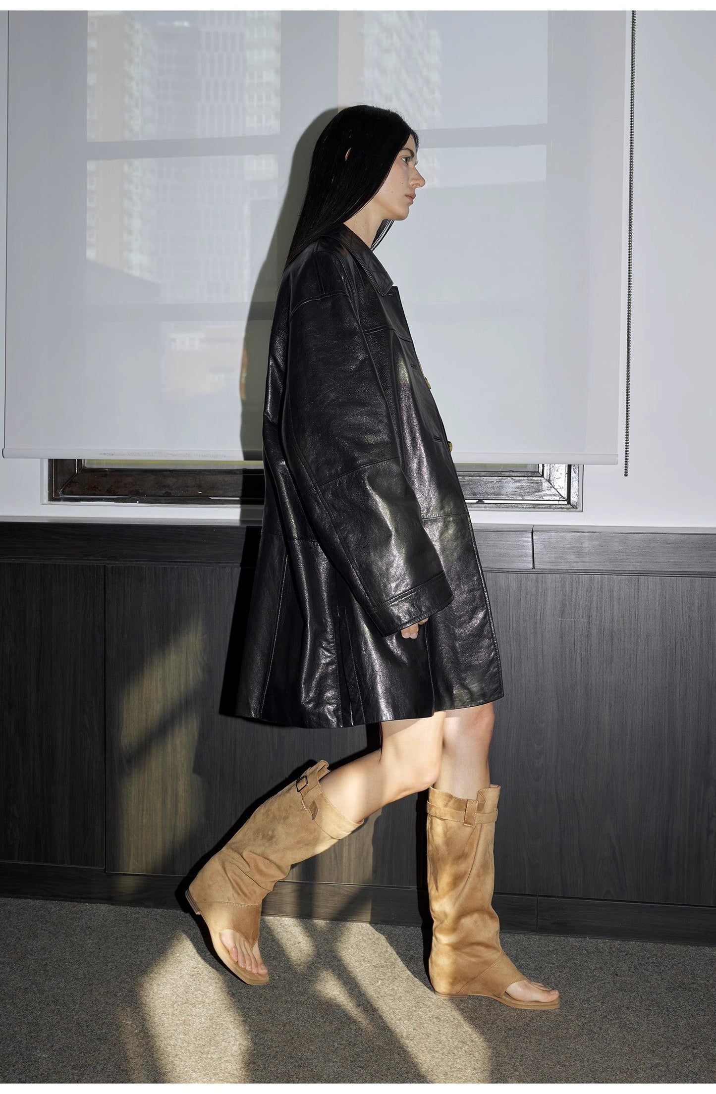 Notting Hill Diary Limited Edition Waxed Goat Leather Jacket