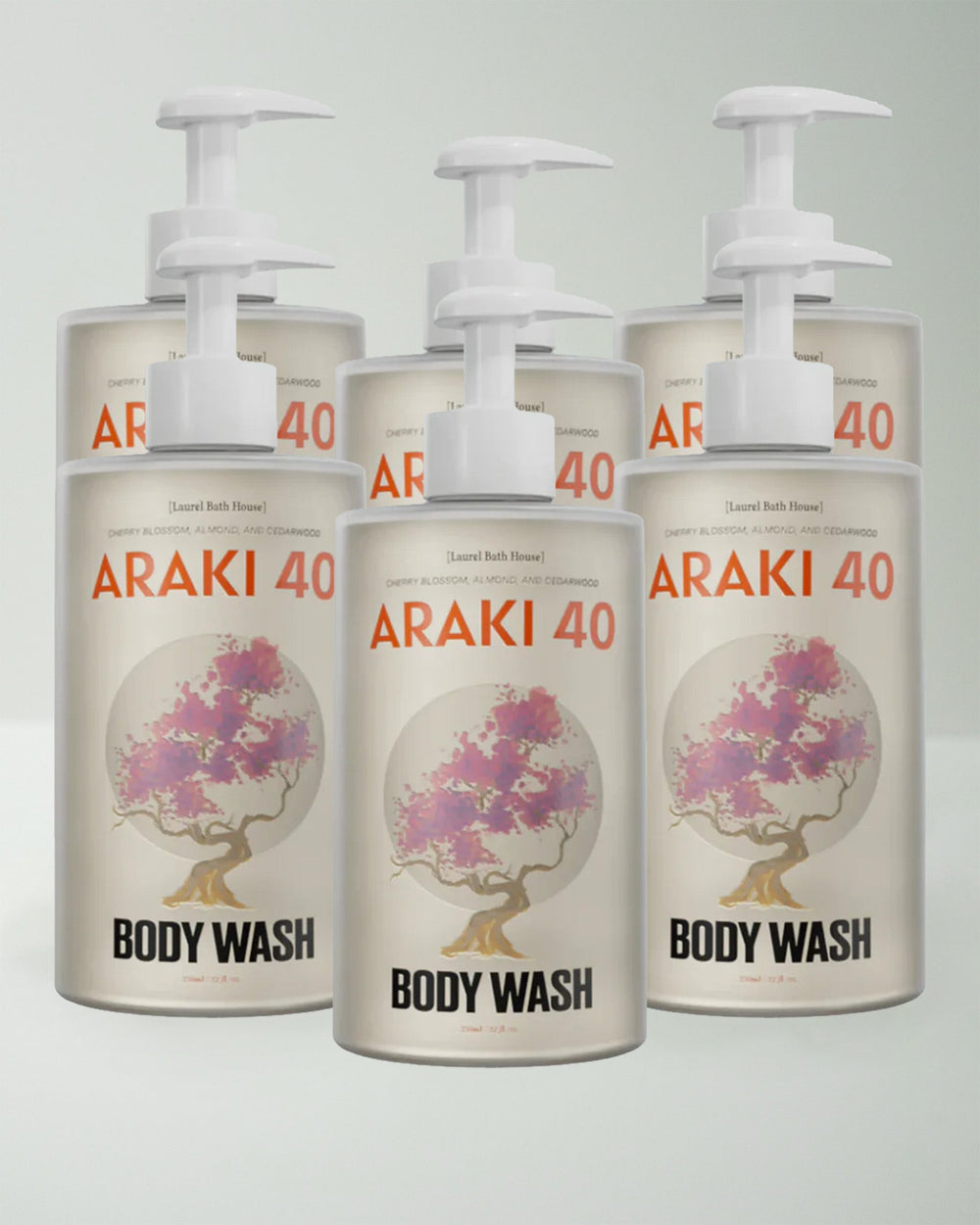 6-Pack Araki 40 Body Wash