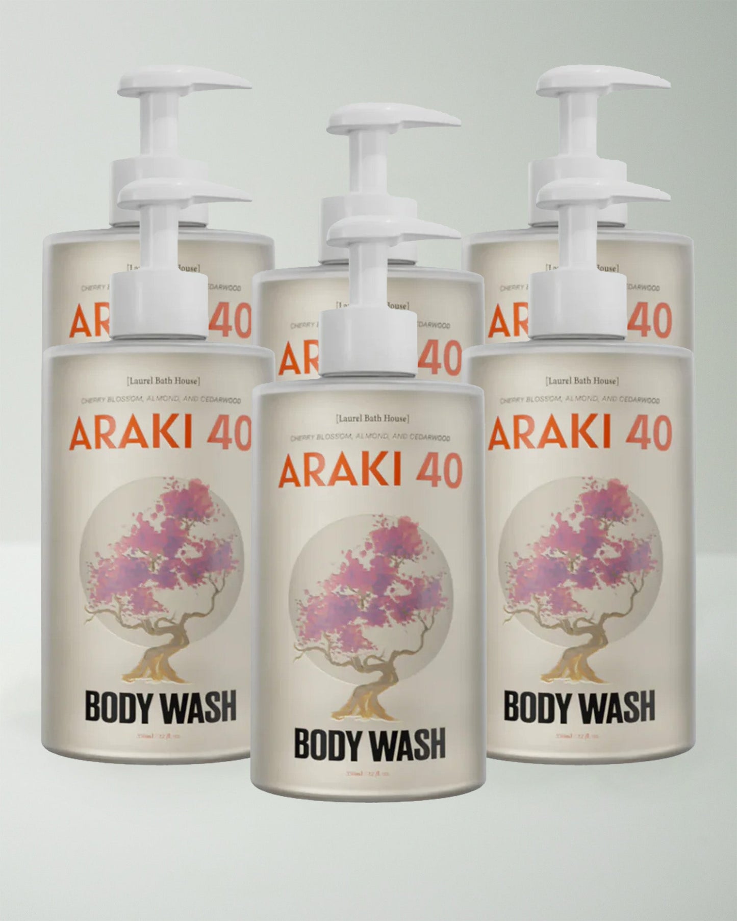 6-Pack Araki 40 Body Wash