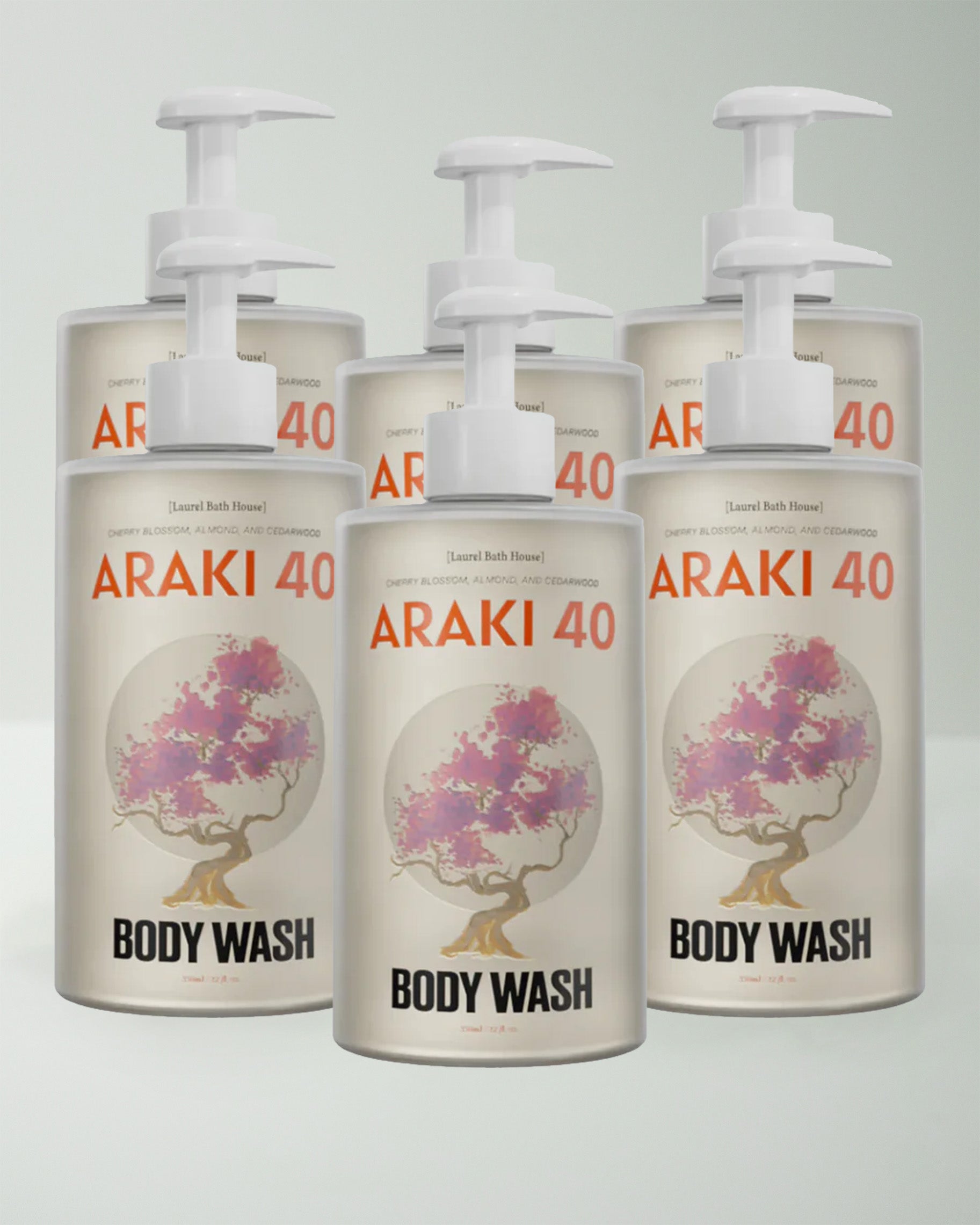 6-Pack Araki 40 Body Wash