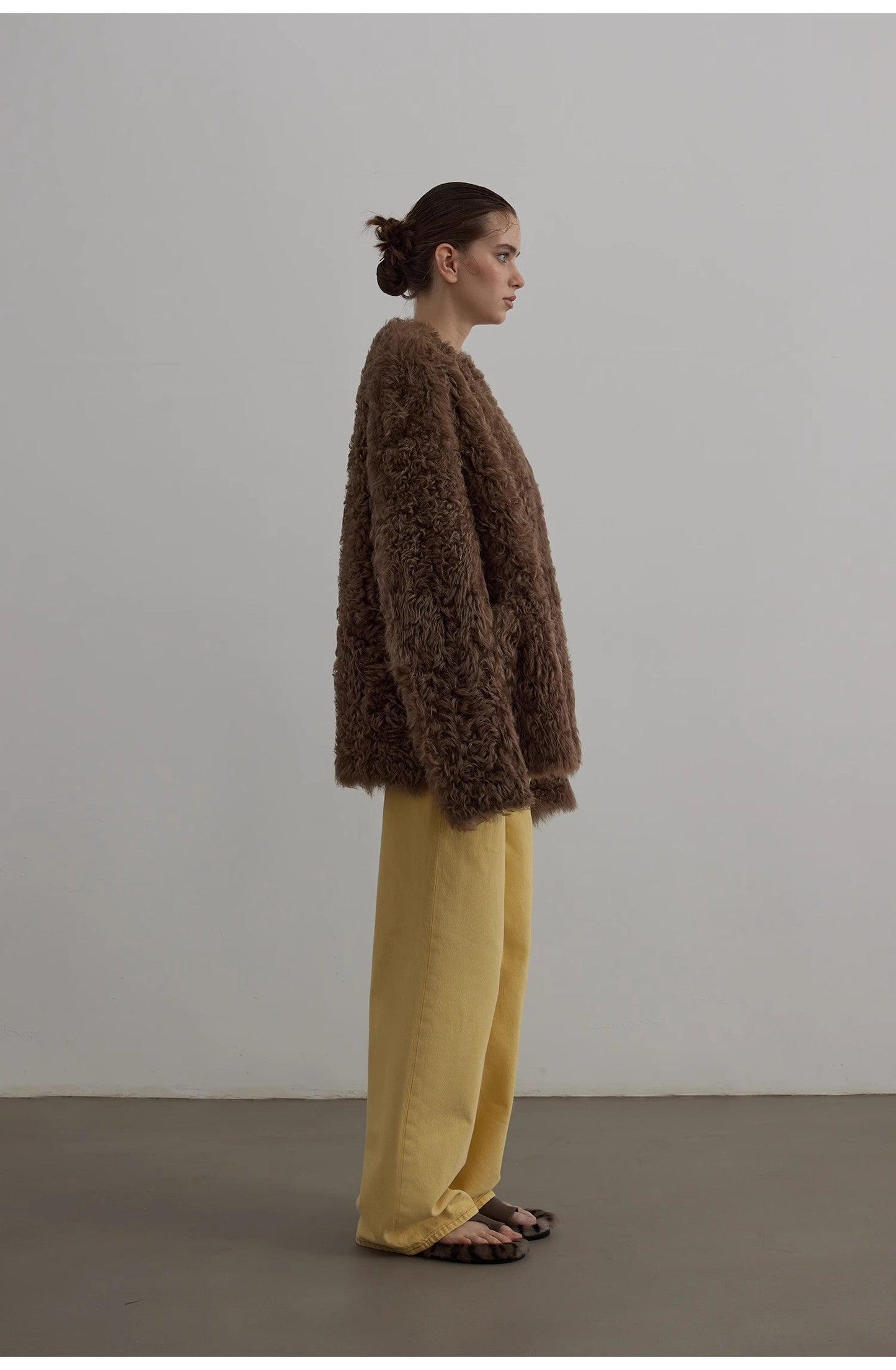 Wanderer Island Tuscan Sheepskin Coat