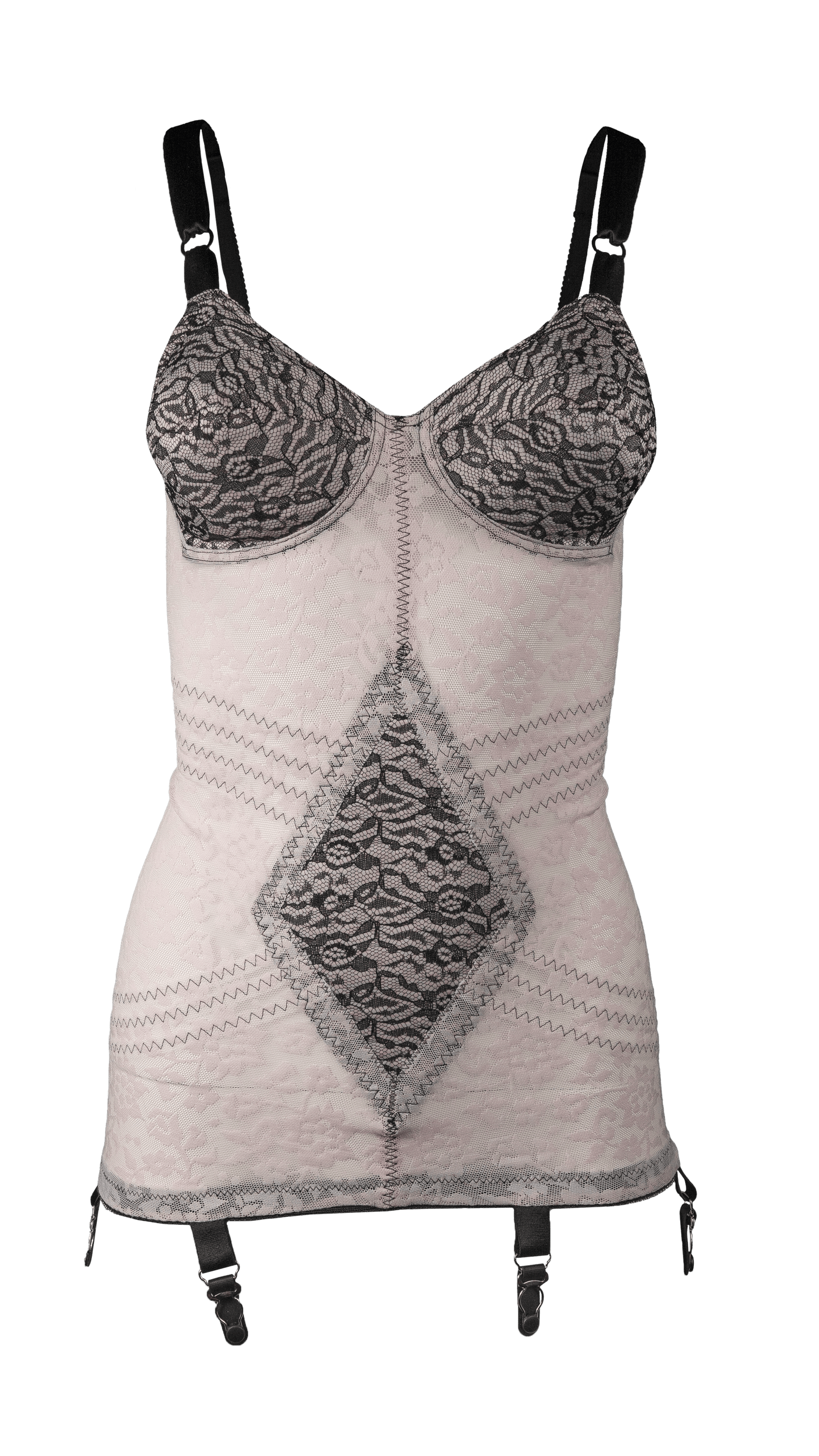 Style 9357 | Body Briefer Extra Firm Shaping - Pink/Black