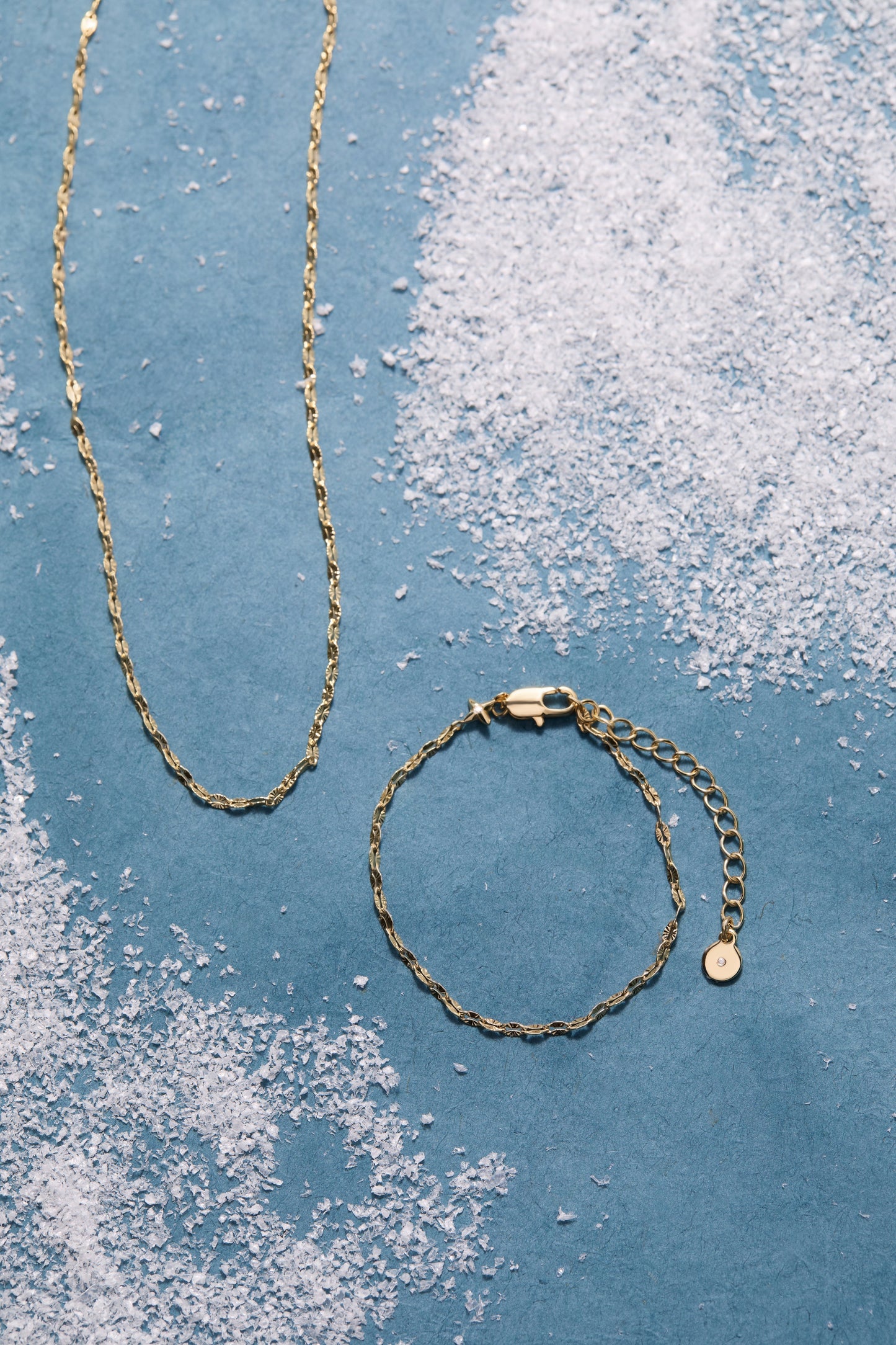 Multi Faceted Chain Necklace