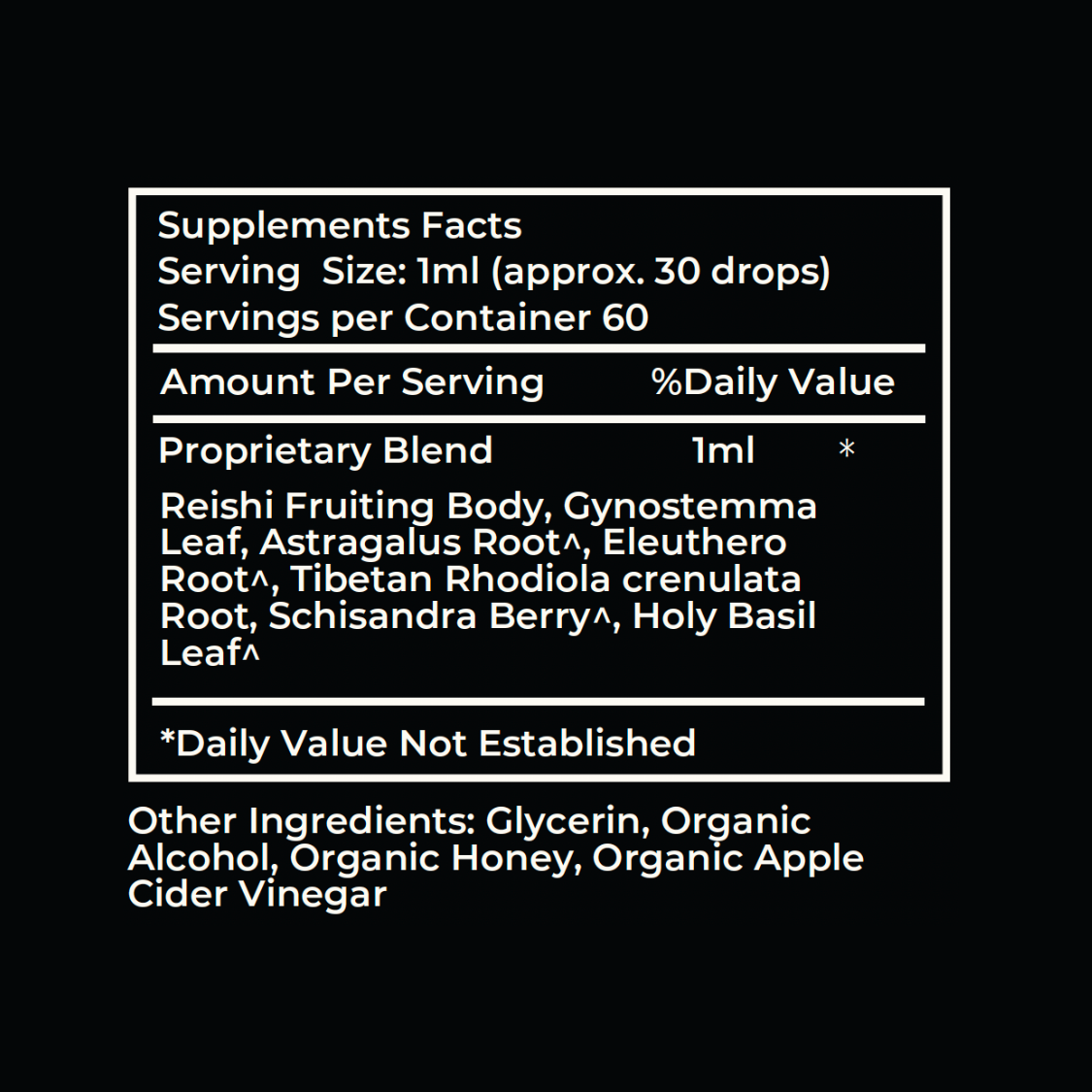Adaptogen Tincture