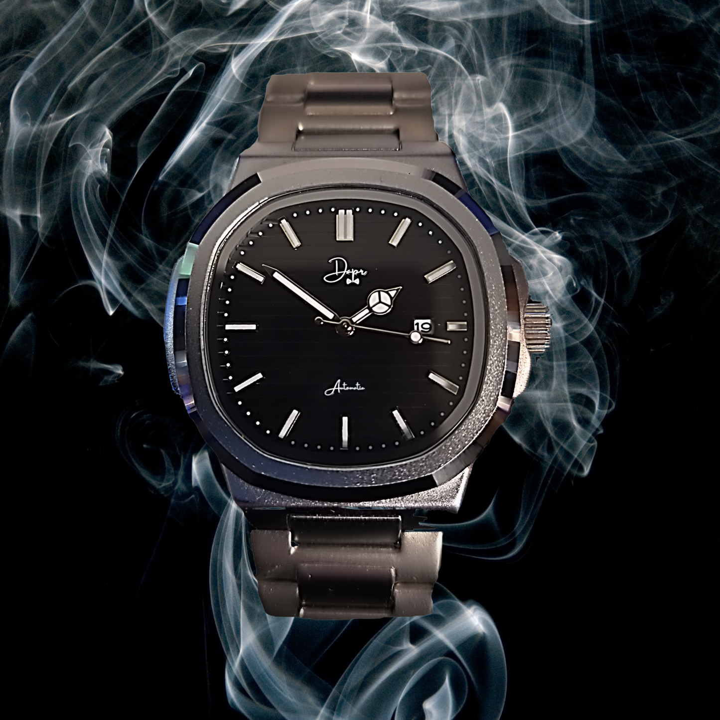 Dapr Watches- Men's Automatic Watch – Stainless Steel Case – "The Quincy"