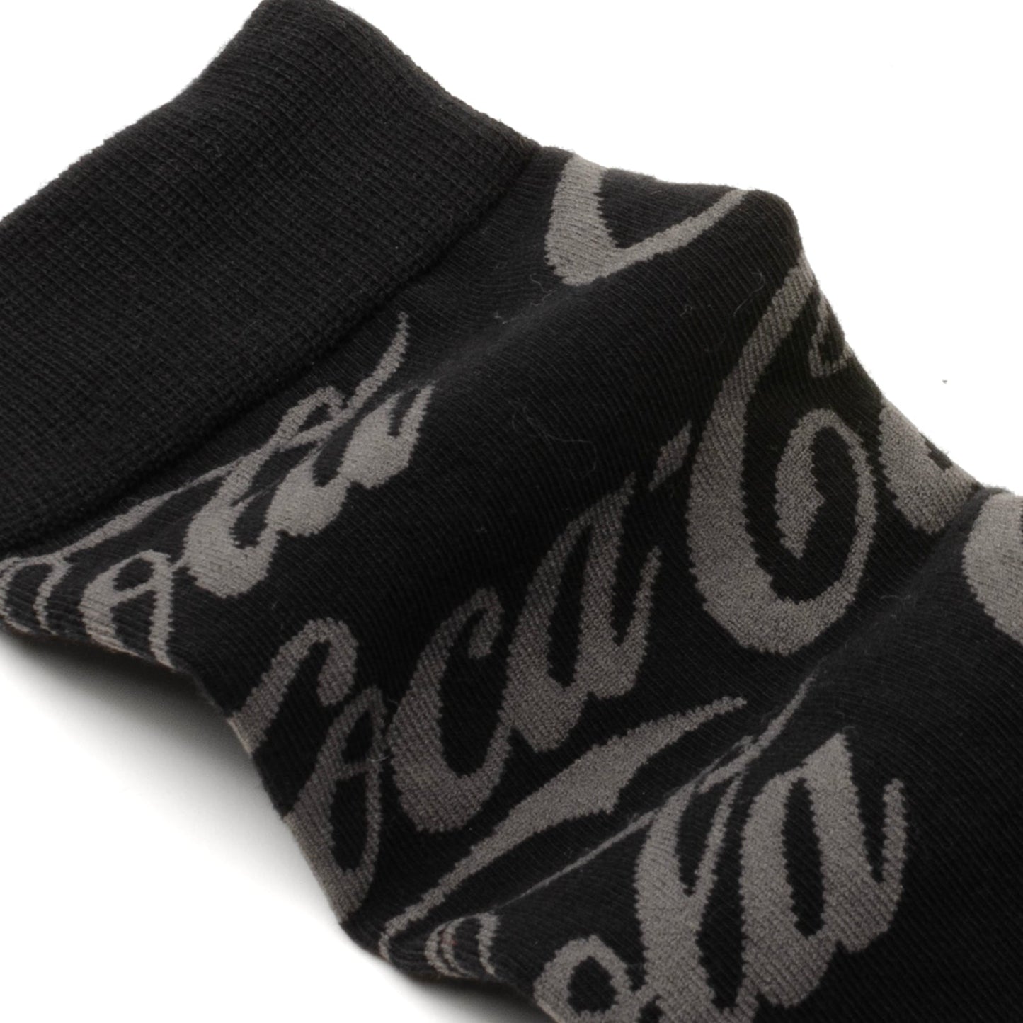 Coca-Cola Black Logo Dress Socks
