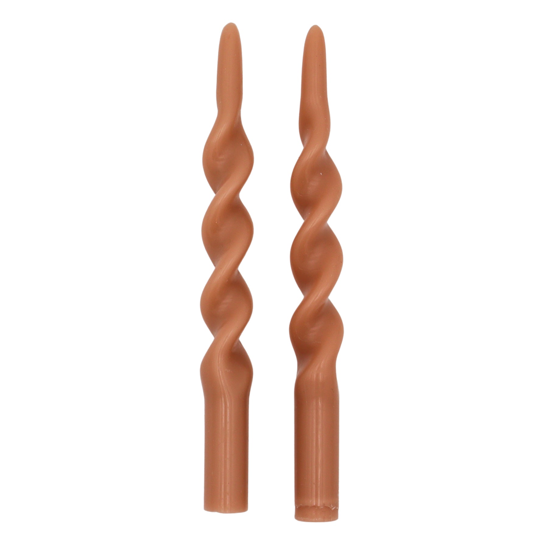 20 Caramel Swirl Candles - 10 Packs of 2