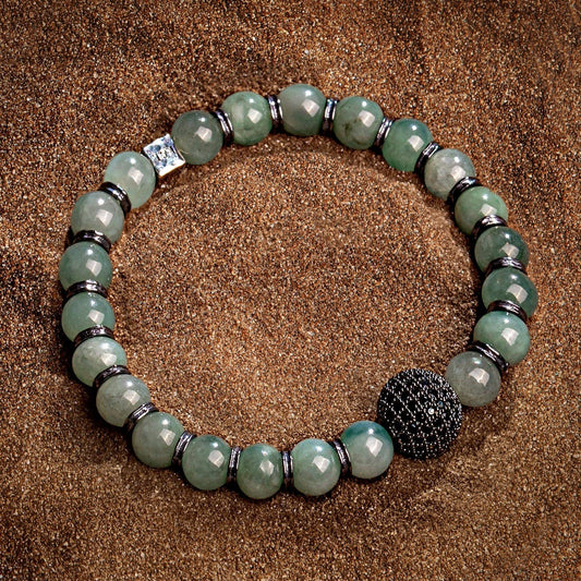 Abundant Vitality - Men's Jade Bracelet