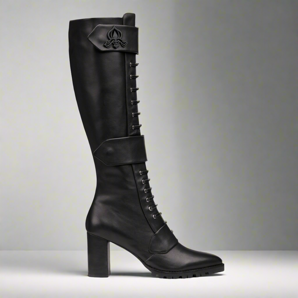 Michaela V Aspen Marta Black Boots