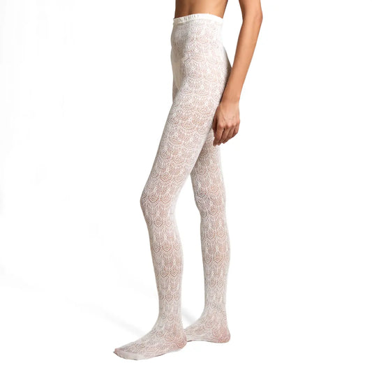 Emilia Lace Tattoo Tights