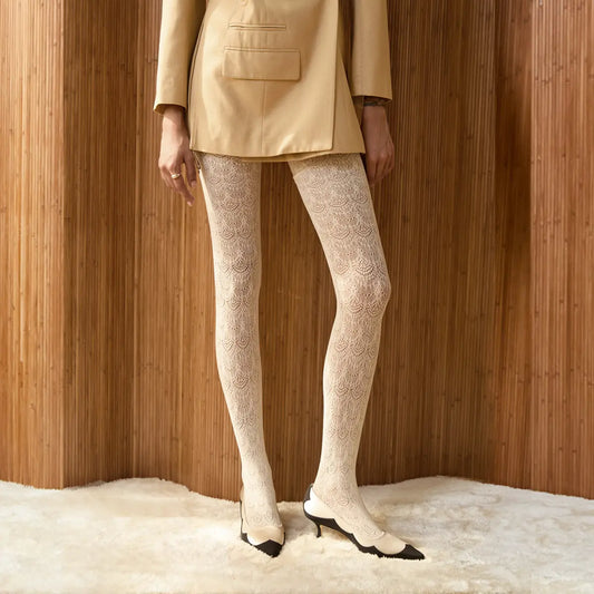 Emilia Lace Tattoo Tights