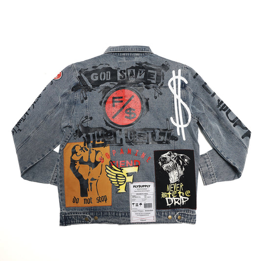 New Rich Denim Jacket (Denim)