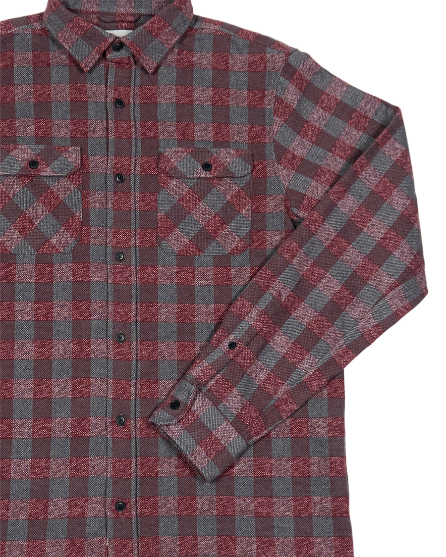 Grand Flannel, Burgundy