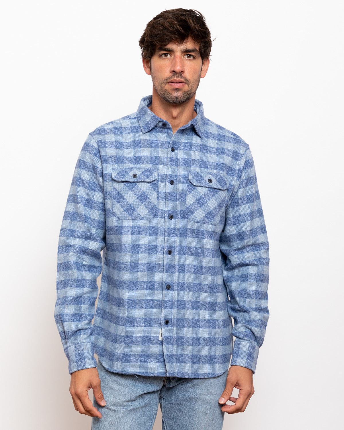 Grand Flannel, Checkered Blue
