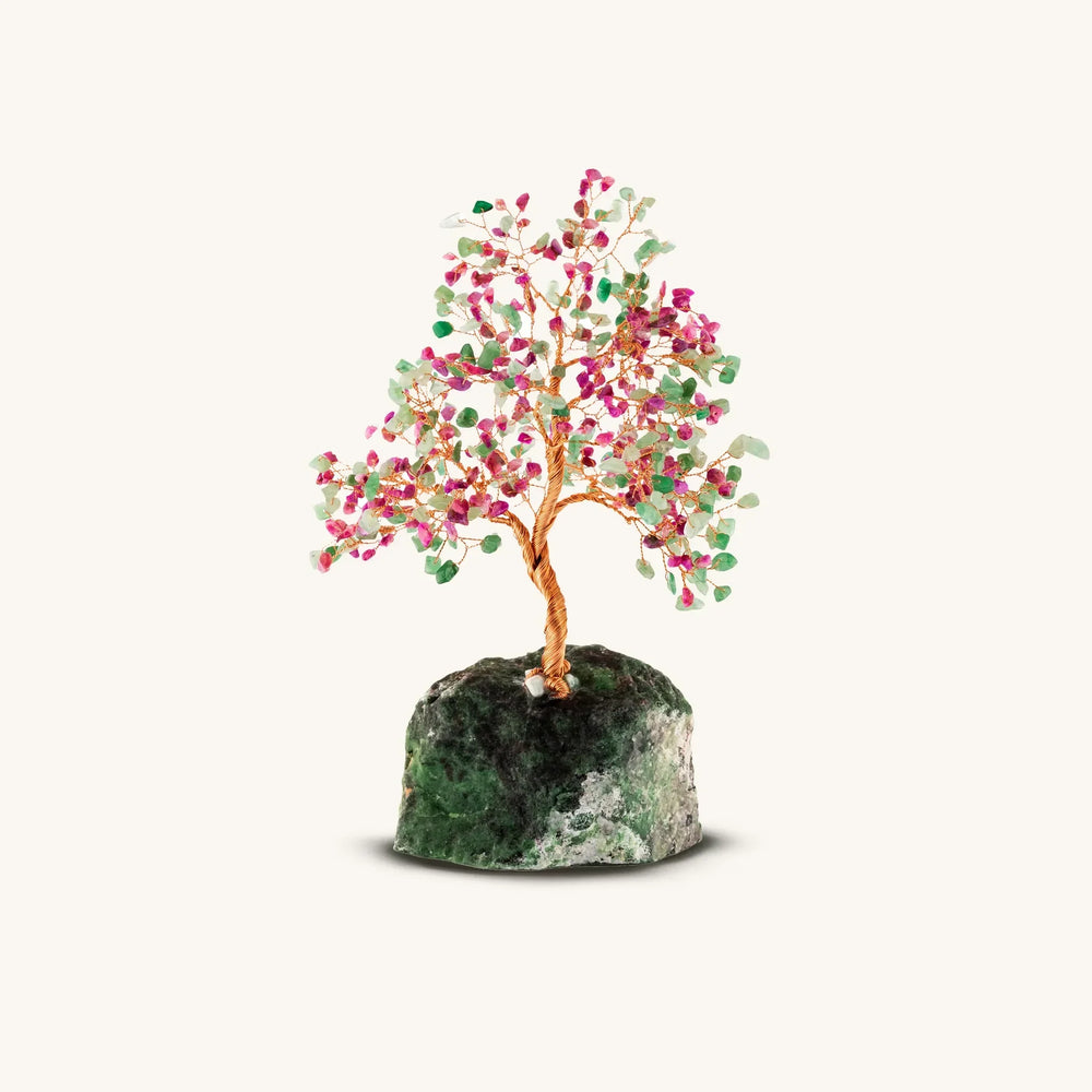 Divine Inspiration - Tourmaline & Jade Feng Shui Tree