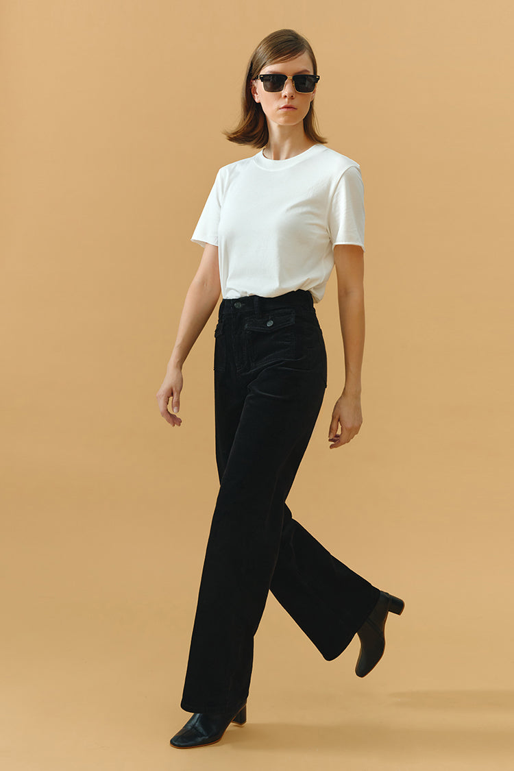 80'S Baggy Corduroy Pants HJ103