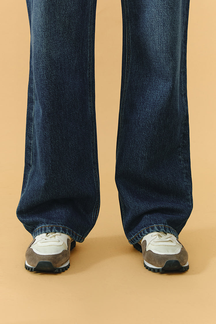 Coney Island Whitefish High Rise Wide Jeans HJ007