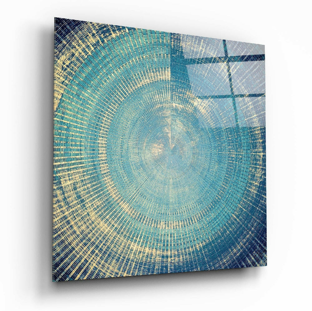 Elegant Cycle Glass Wall Art