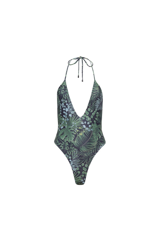 Los Cabos Deep V One Piece Jungle