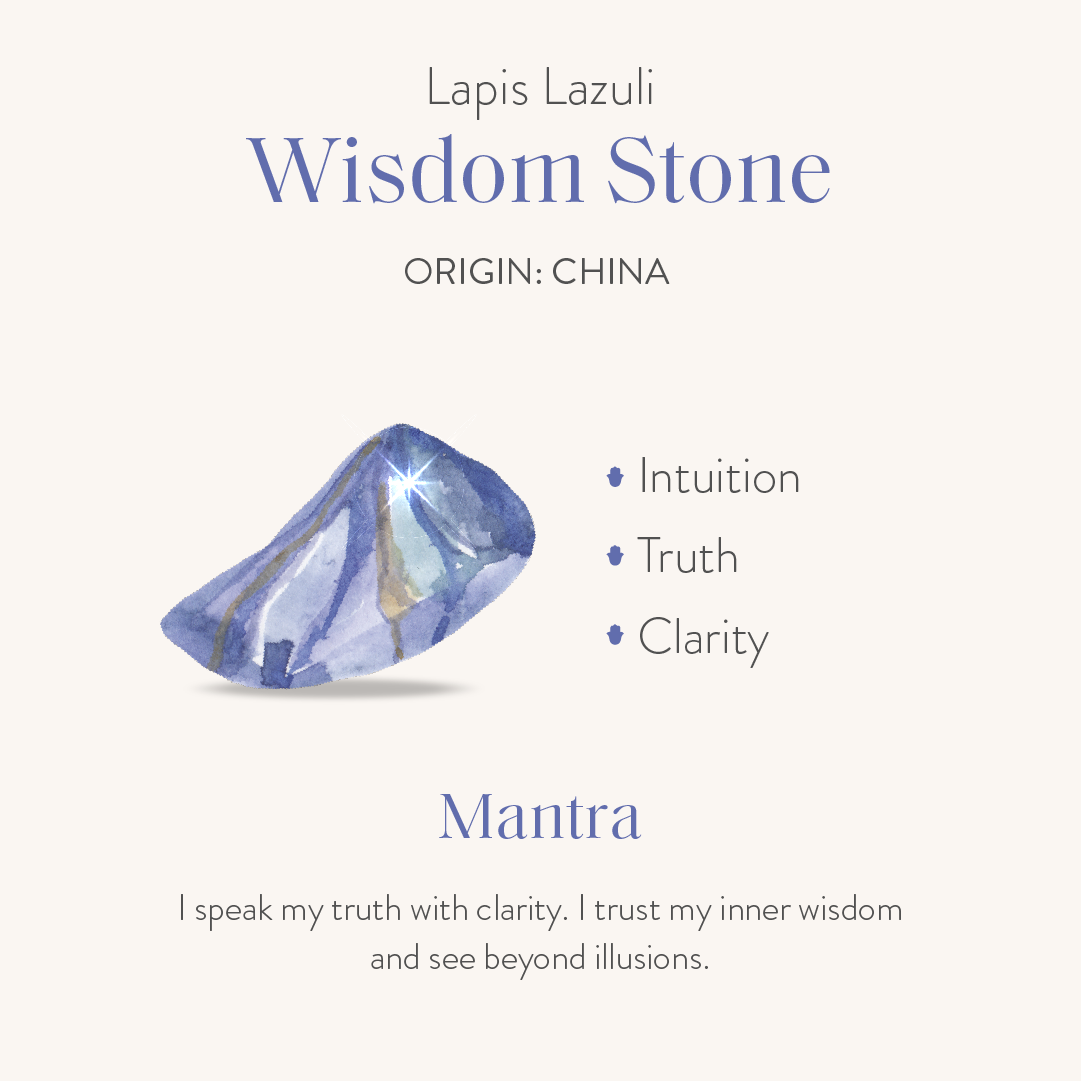 Seeking Harmony - Lapis Lazuli Pointer Charm