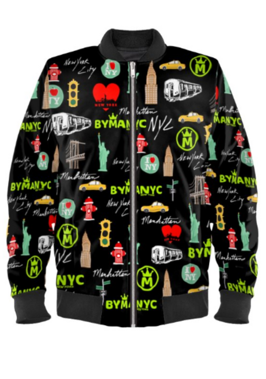 Limited Edition Jacket Manhattan Mosaic Nocturne – BYMANYC ® New York