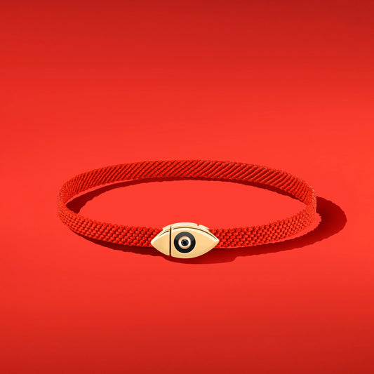 Grounded Protection - Evil Eye Red String Bracelet