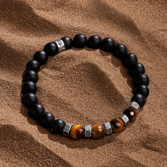 Bestowed Strength - Matte Onyx Bracelet