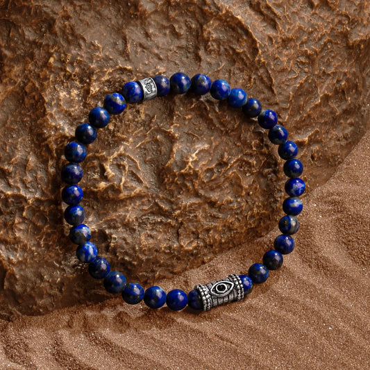 Ultimate Truth - Lapis Lazuli Evil Eye Bracelet