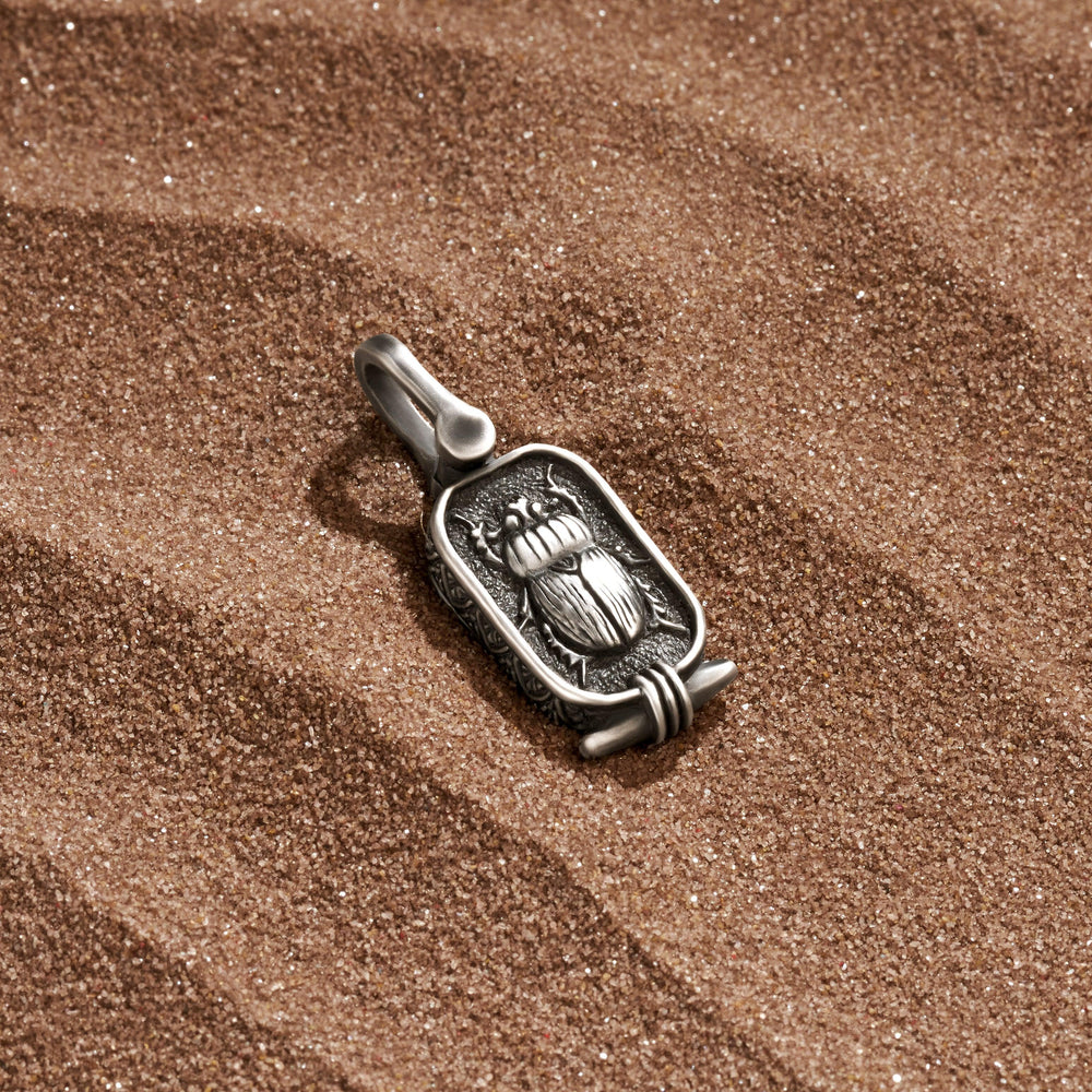Tenacious Survivor - Scarab Beetle Charm