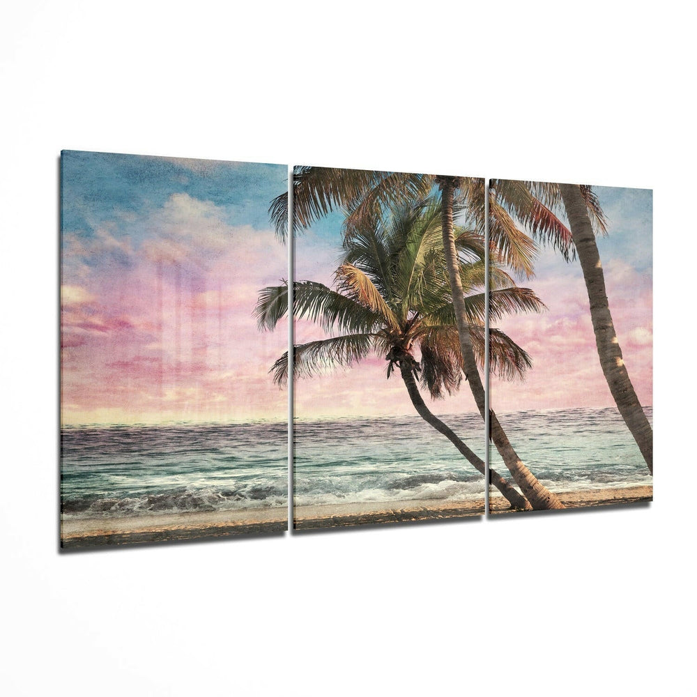 Palms Glass Wall Art