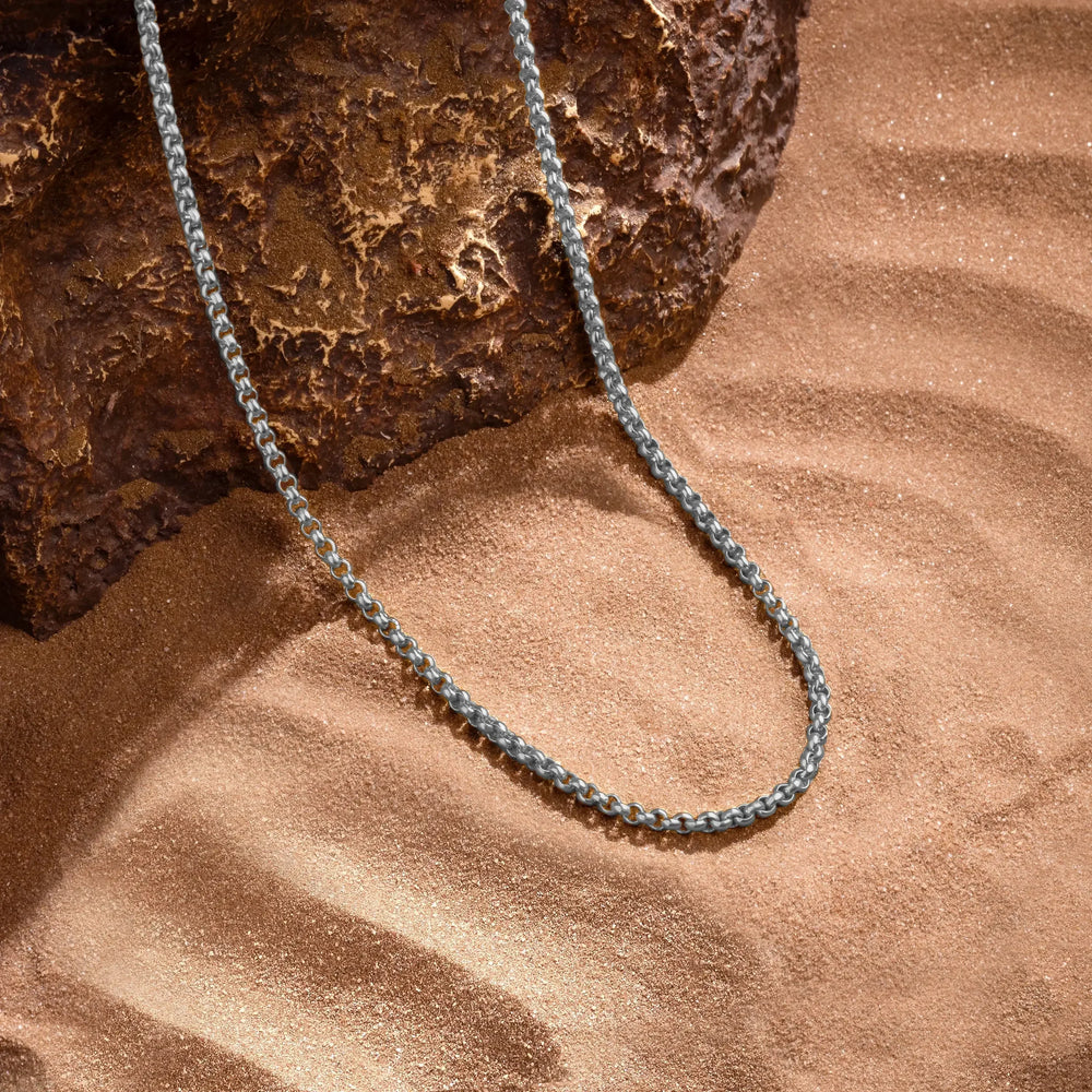 Illuminated Purpose Silver Chain