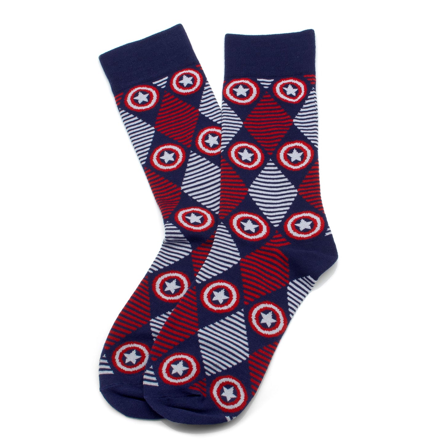 Marvel Avengers Favorites 3 Pair Socks and Lapel Pin Gift Set