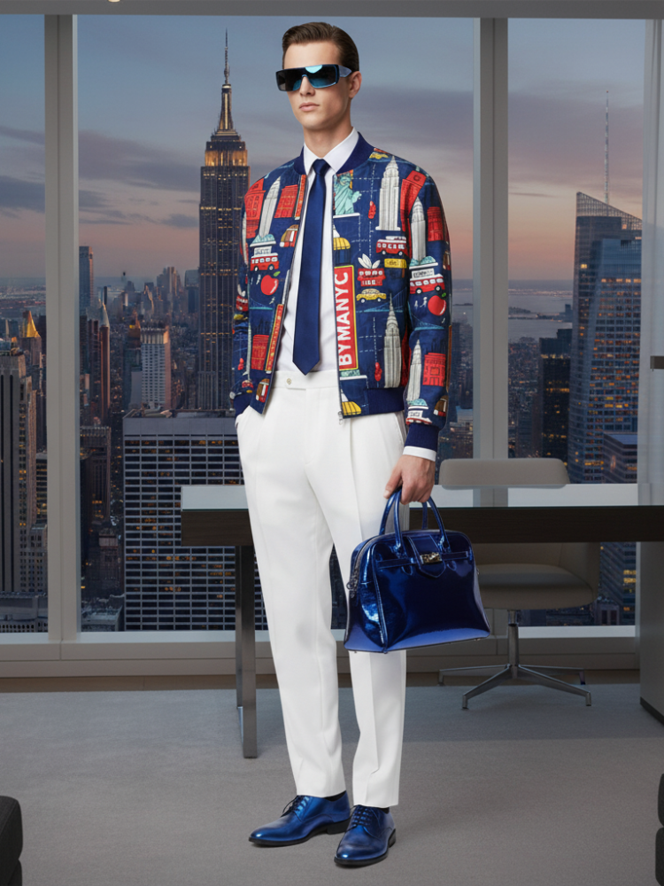 Men's CHELSEA Bomber Jacket BYMANYC ® New York