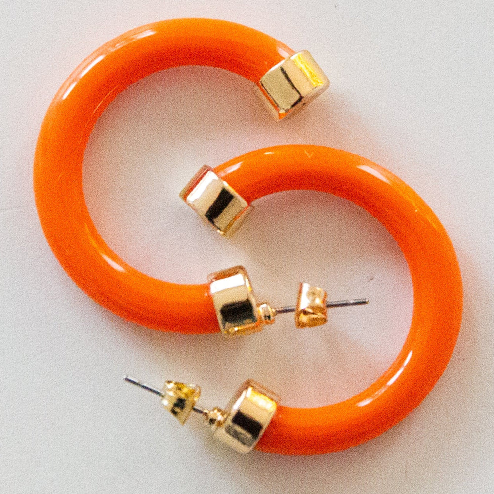 Mini Hoops - Orange