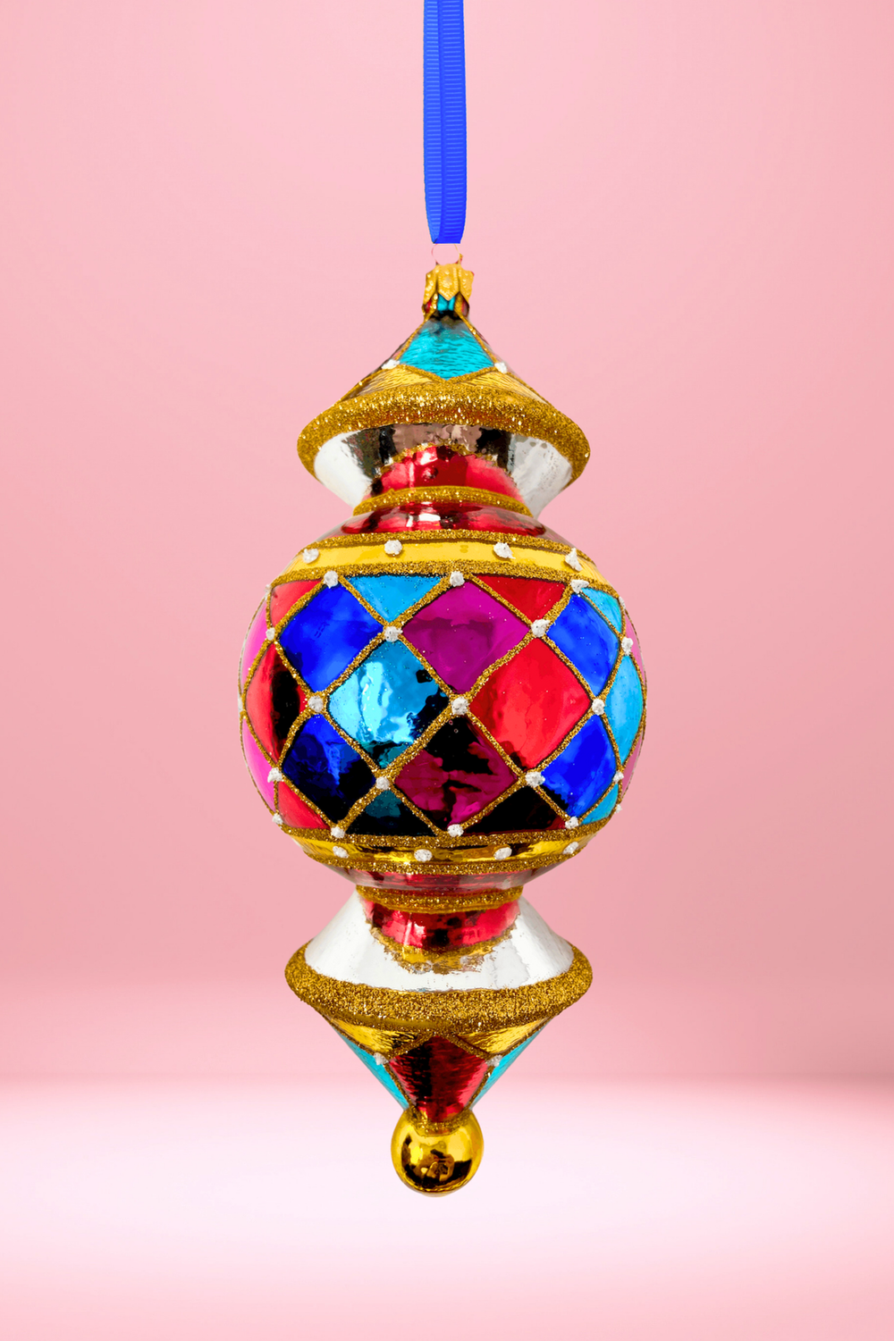 Nashville Reflector Glass Ornament